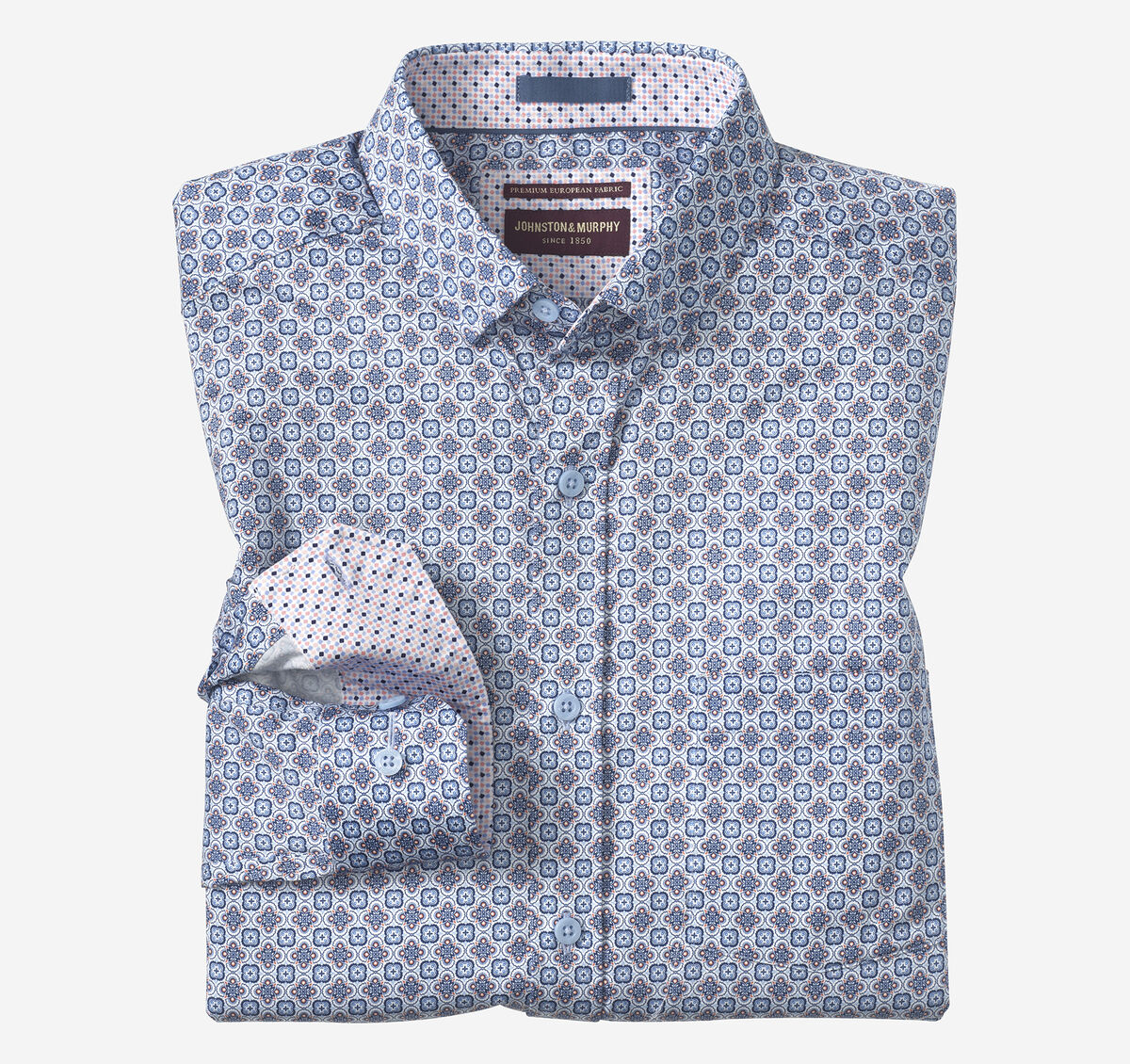 Logan Printed Long-Sleeve Shirt image number null