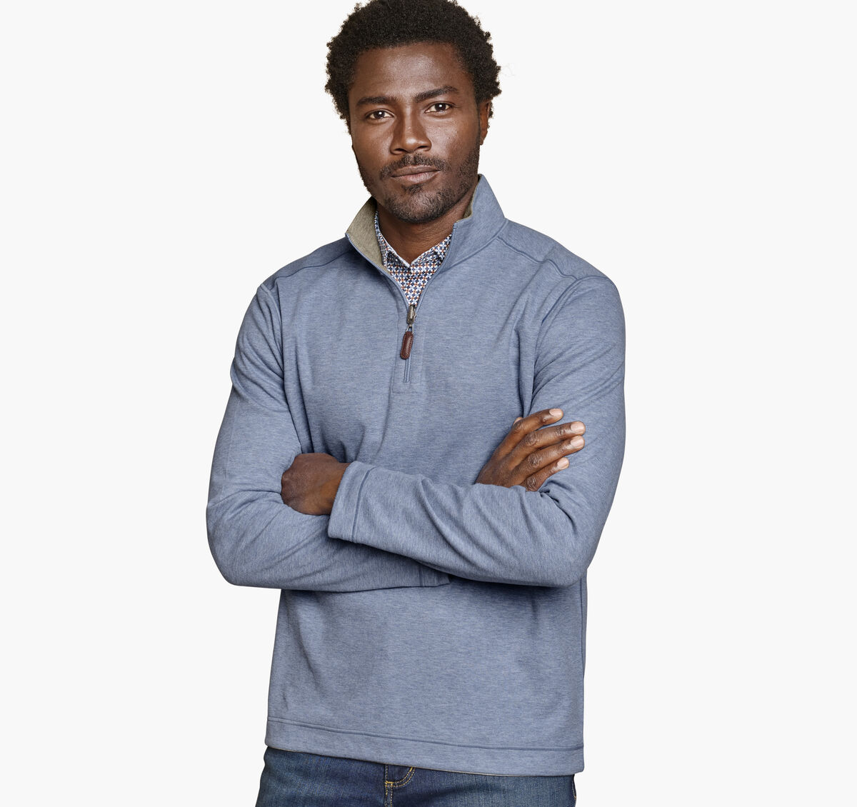 Icon Reversible Quarter-Zip image number null