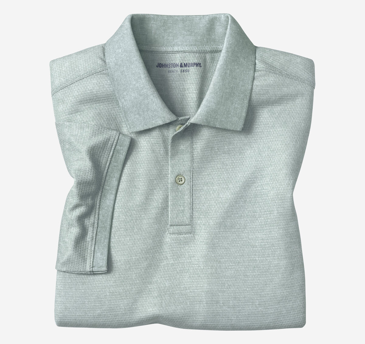 Textured Print Polo image number null