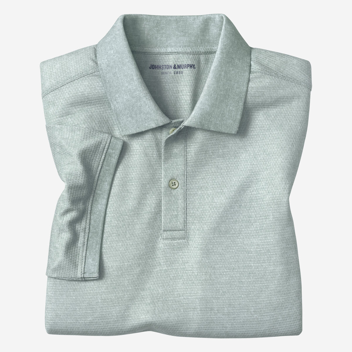 Textured Print Polo image number null