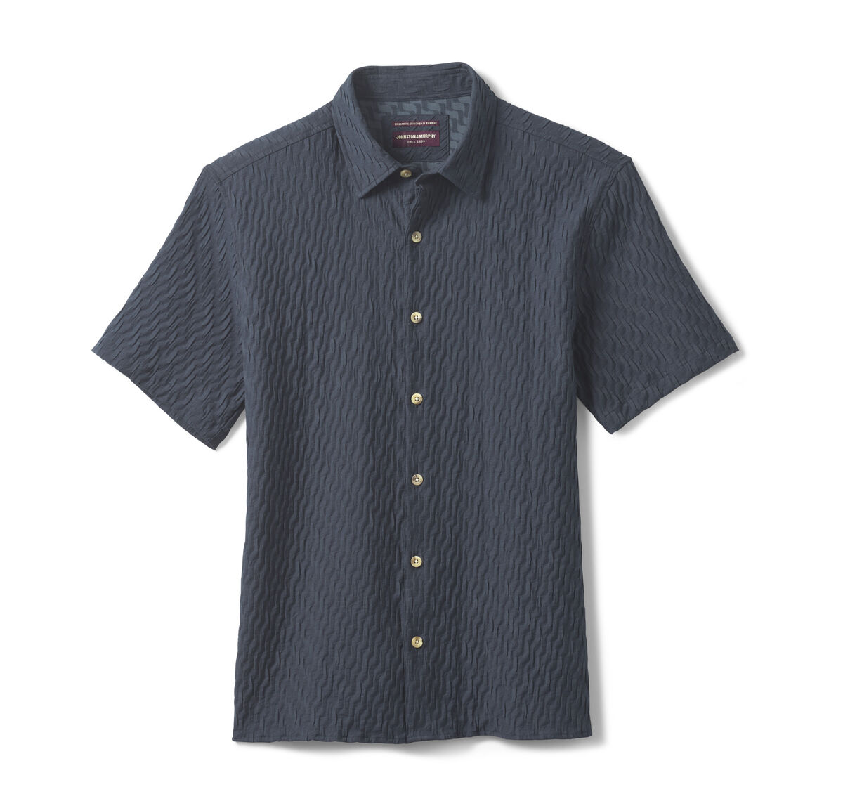 Monterey Textured Short-Sleeve Shirt image number null