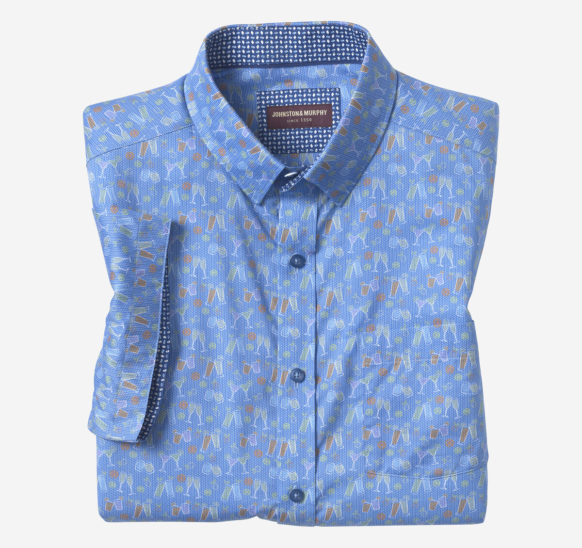 Printed Short-Sleeve Shirt image number null