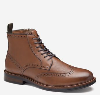 XC+™ Durham Embossed Wingtip Shearling Boot