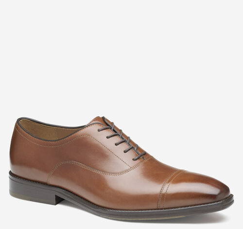 Sullivan Cap Toe - Tan Italian Calfskin