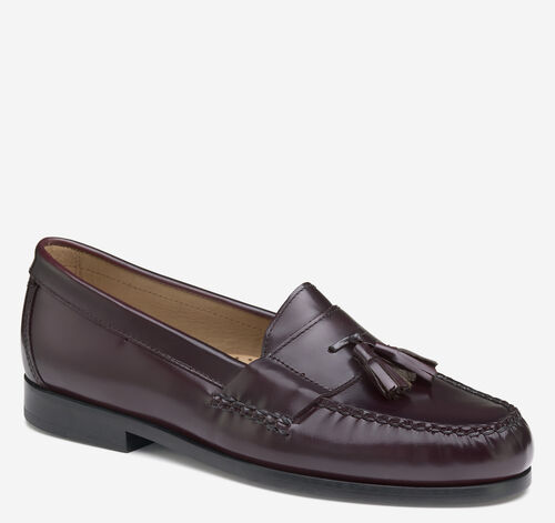Hayes Tassel Loafer - Burgundy Full Grain
