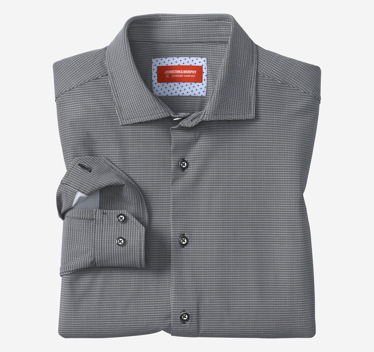 XC+&trade; Motion Long-Sleeve Dress Knit Shirt image number null