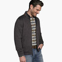 Marled Ribbed Full Zip image number null