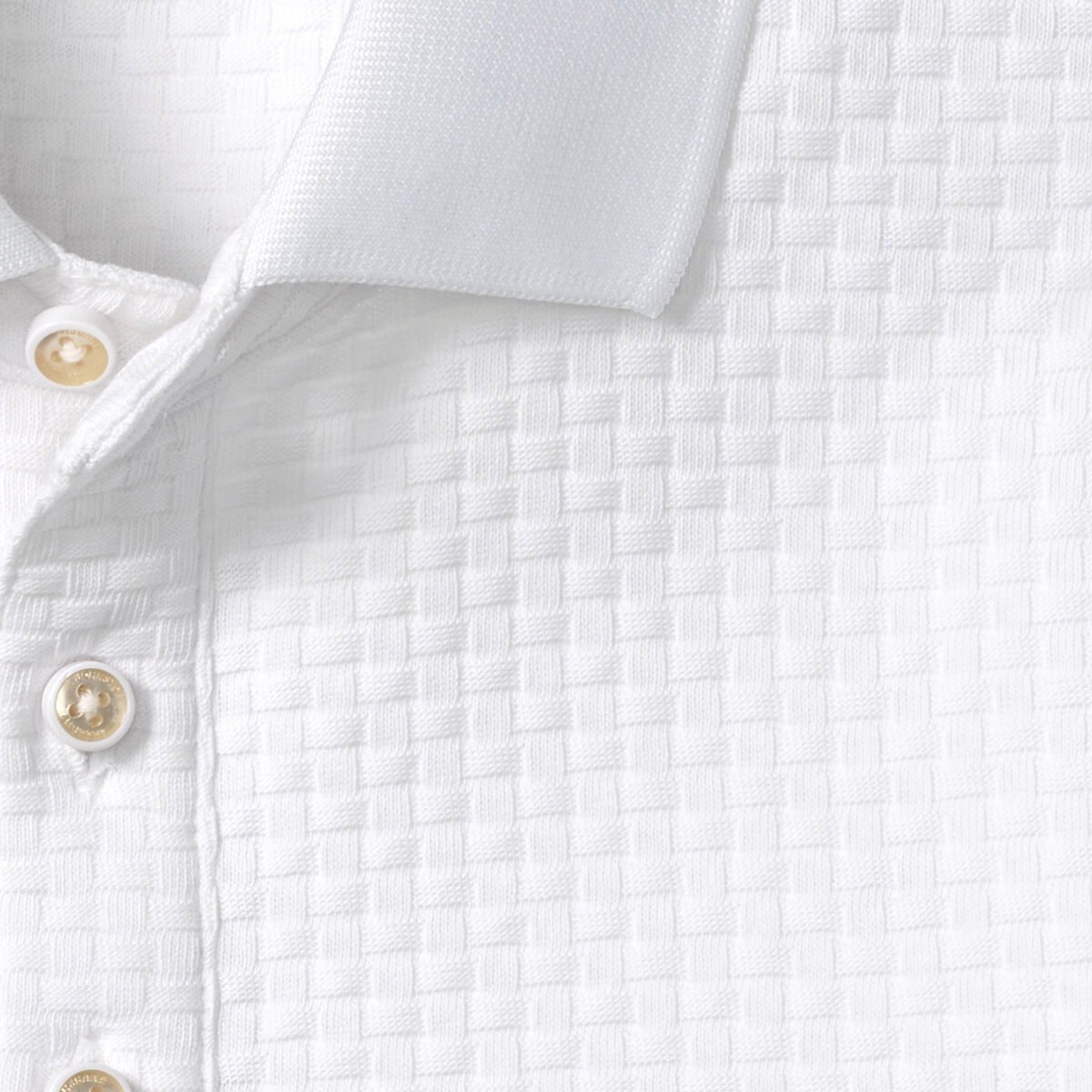 Tilson Textured-Weave Polo image number null