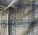 Brushed Button-Front Knit Shirt image number null