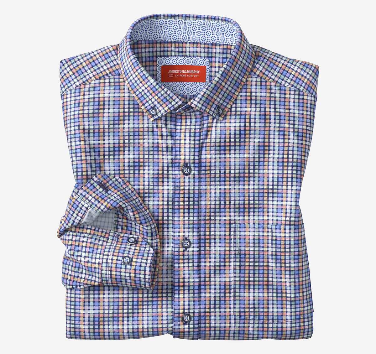 XC+&trade; Motion Long-Sleeve Sport Knit Shirt image number null