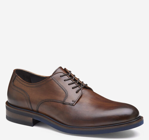 Hartley Plain Toe - Brown Italian Calfskin