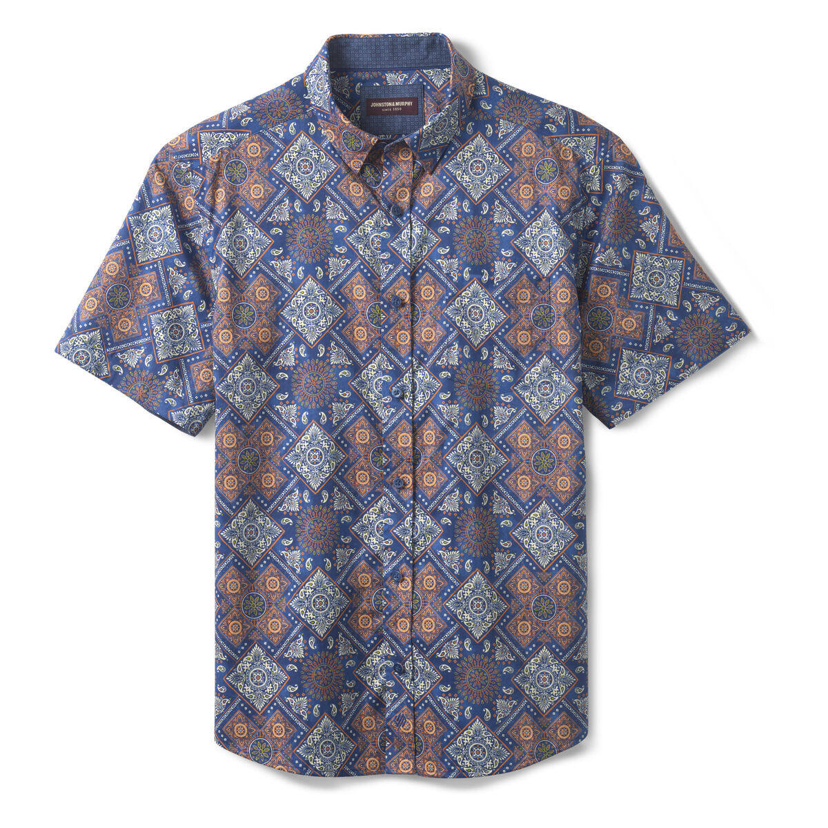 Logan Printed Short-Sleeve Shirt image number null