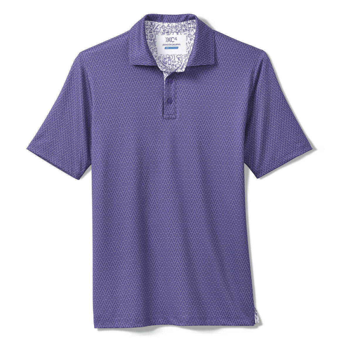 Game Day XC4&reg; Goal Post Print Polo image number null