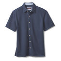 Linden Textured Short-Sleeve Shirt image number null