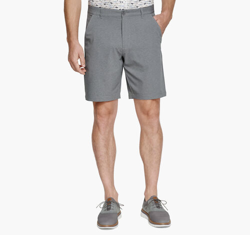 XC4® Performance Flat-Front 9" Shorts - Gray Heather