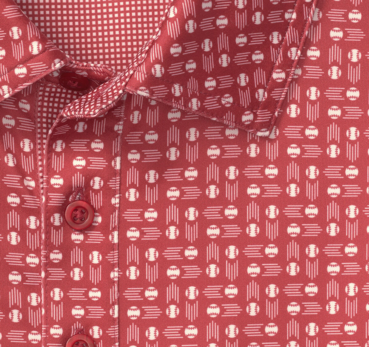 Game Day XC+&trade; Baseball Print Polo image number null