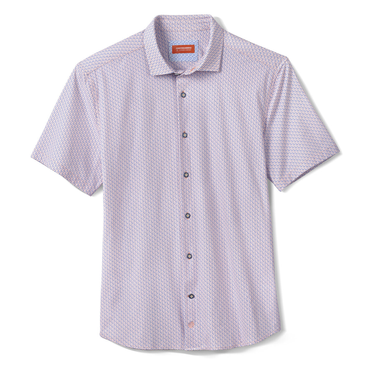 XC+&trade; Motion Short-Sleeve Print Knit Shirt image number null