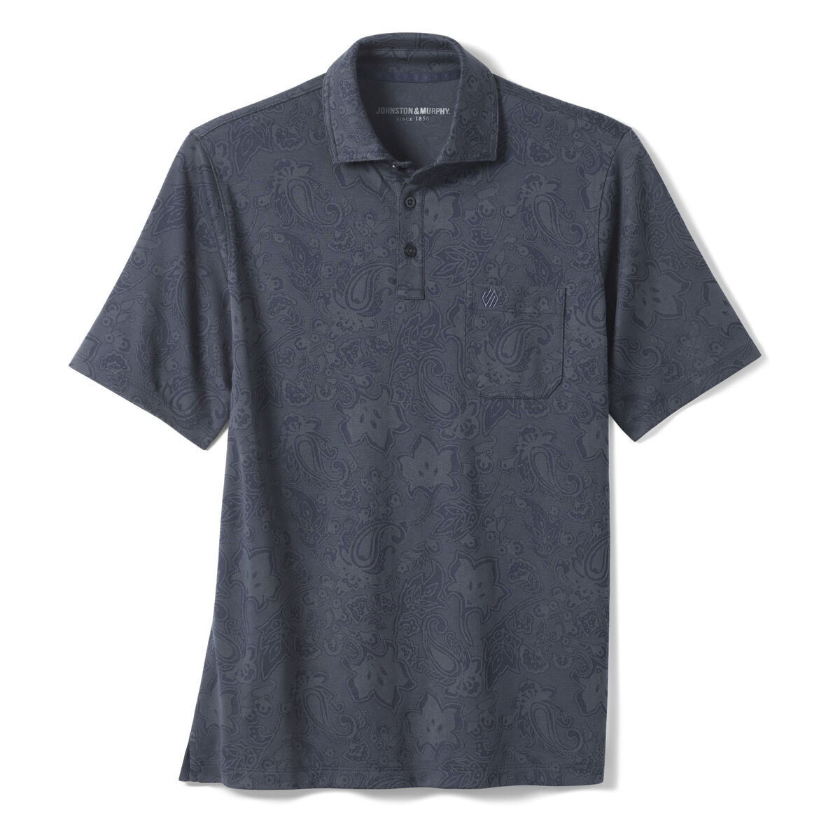 Evans Jacquard Polo image number null