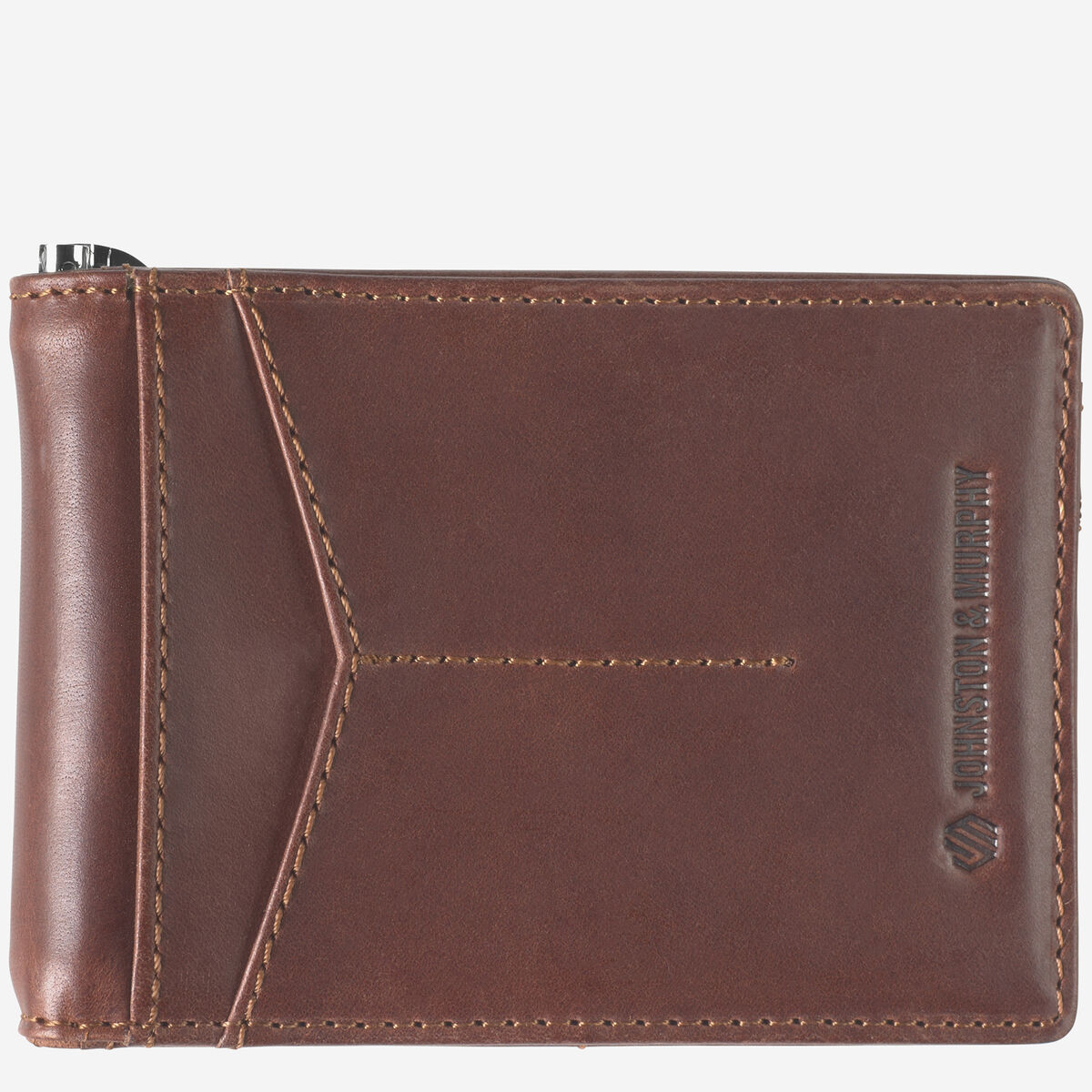 Grant Bifold Money-Clip Wallet image number null