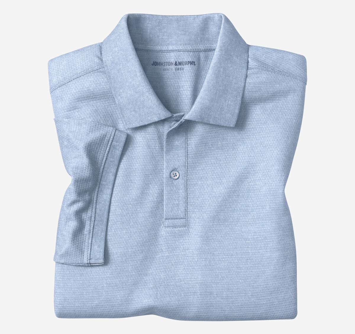 Textured Print Polo image number null