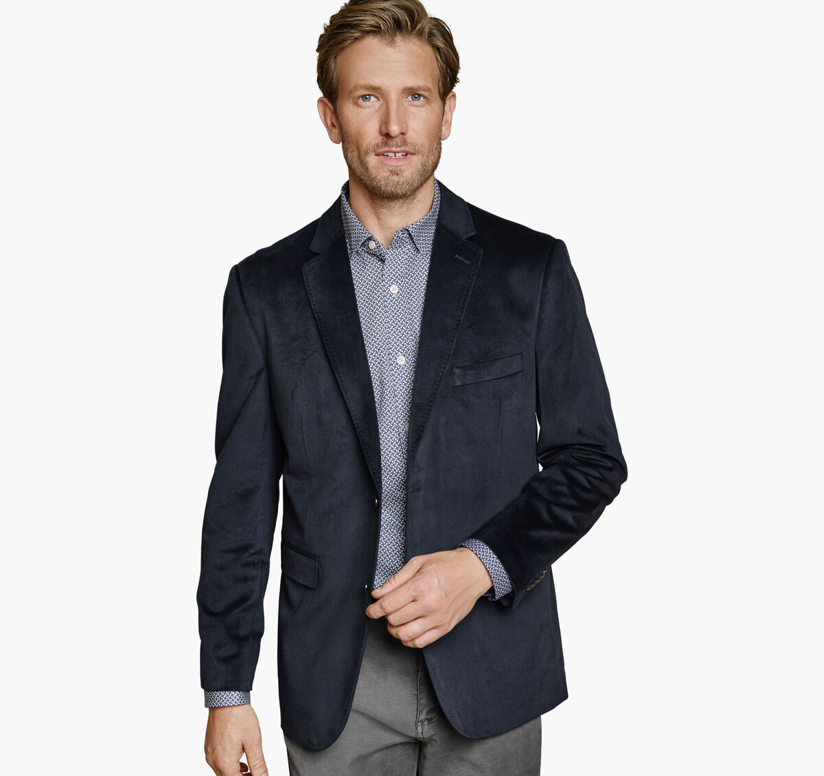 Printed Plush 175th Anniversary Blazer image number null