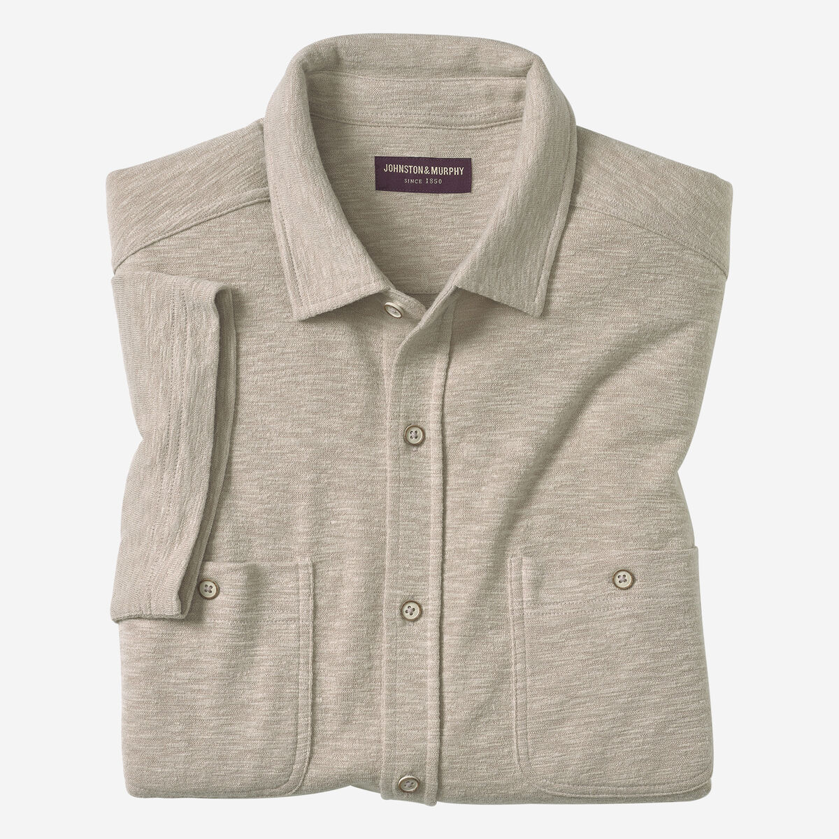 Double Pocket Knit Shirt image number null