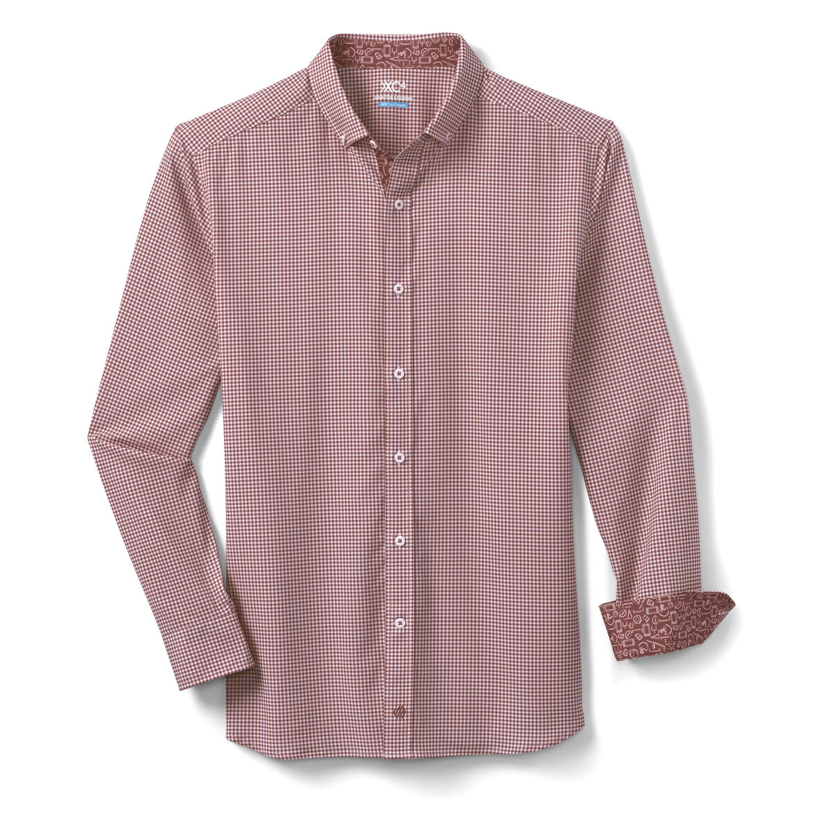 Game Day XC4&reg; Long-Sleeve Gingham Shirt image number null