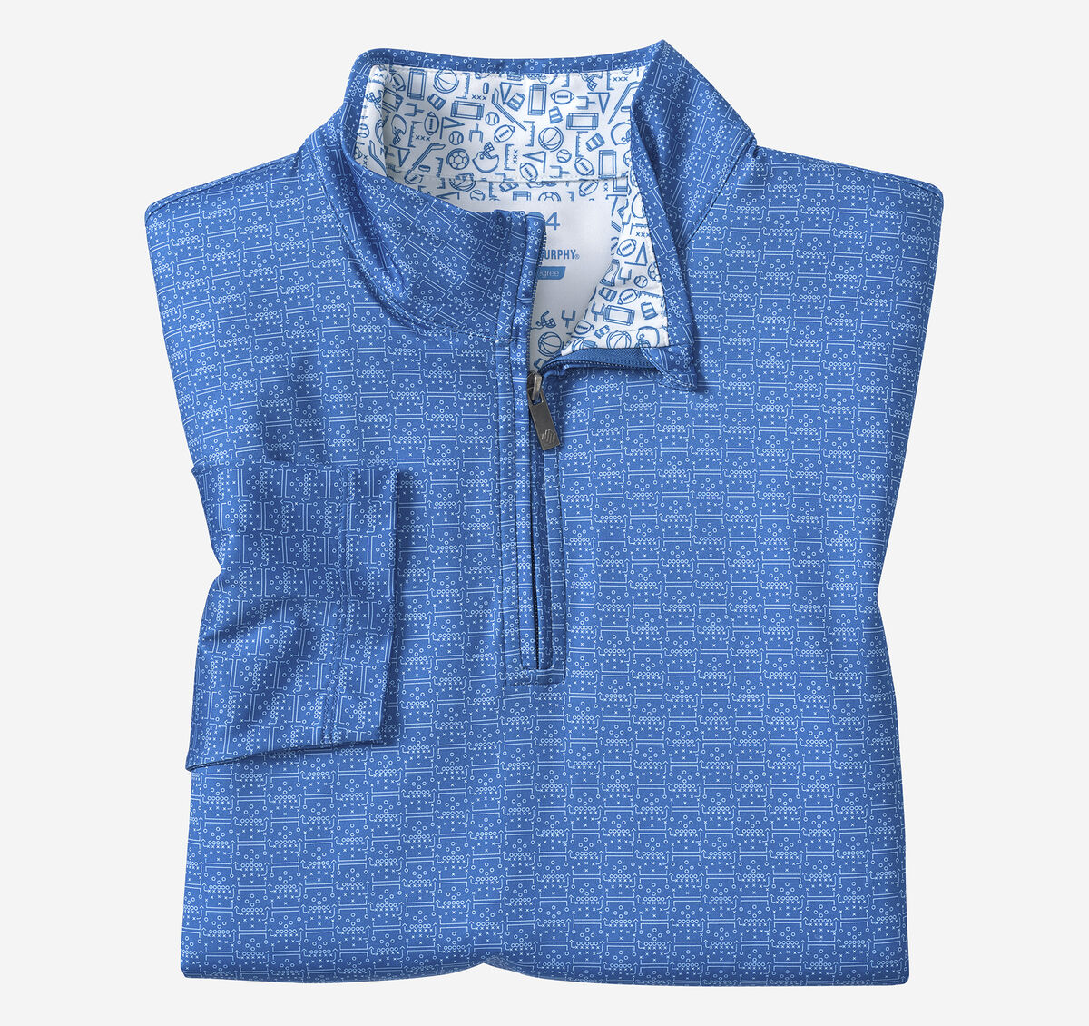 Game Day XC4&reg; Plays Print Quarter-Zip image number null