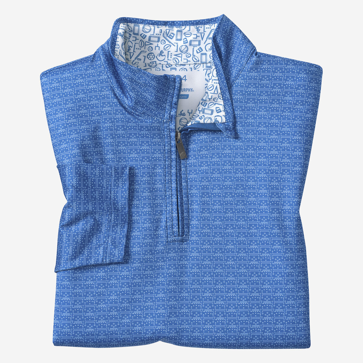 Game Day XC4&reg; Plays Print Quarter-Zip image number null
