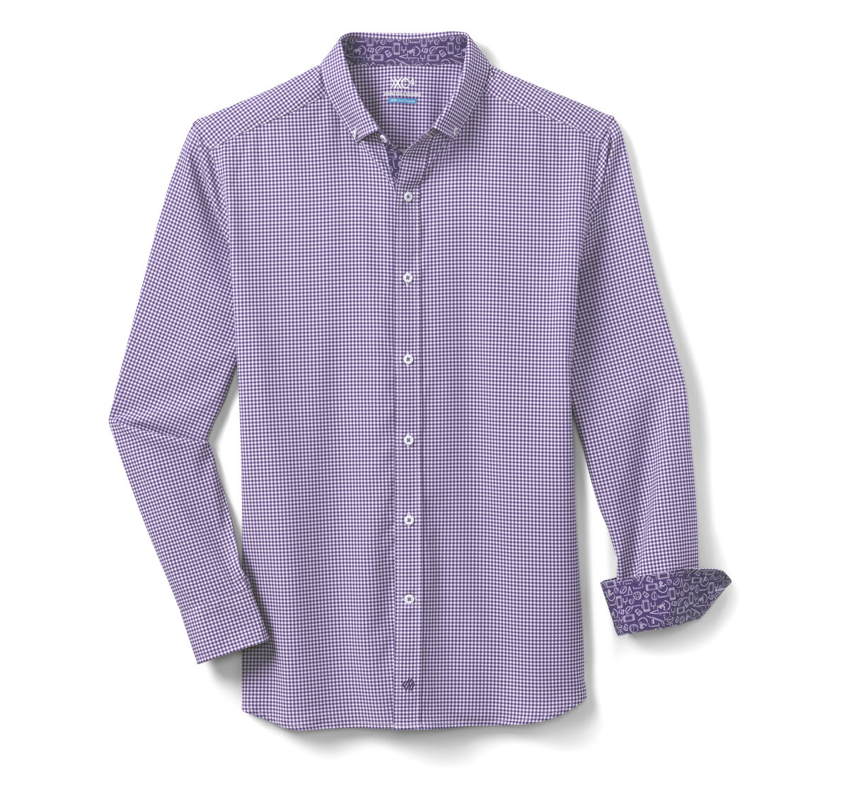 Game Day XC4&reg; Long-Sleeve Gingham Shirt image number null
