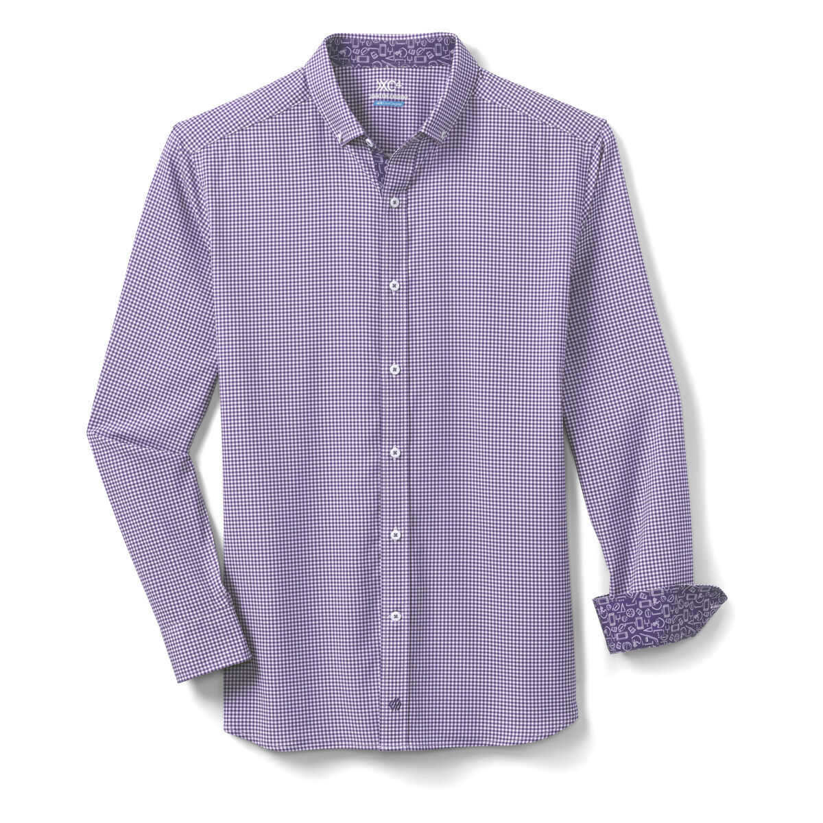 Game Day XC4&reg; Long-Sleeve Gingham Shirt image number null