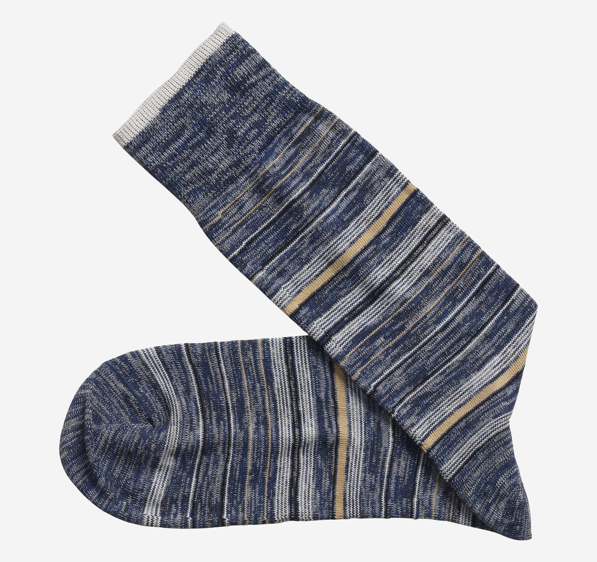 Heather Stripe Socks image number null