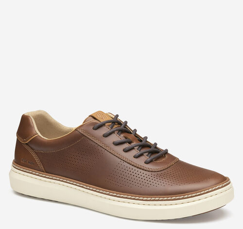 McGuffey 2 Perfed U-Throat - Tan Full-Grain Leather