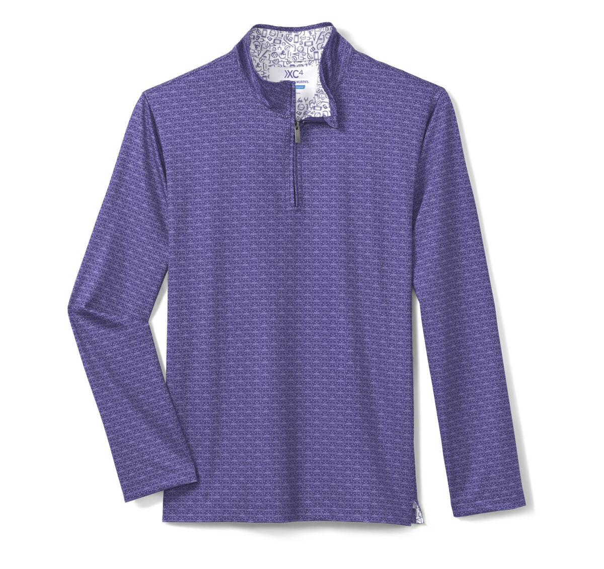 Game Day XC4&reg; Plays Print Quarter-Zip image number null
