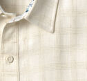 Washed Linen-Blend Shirt image number null