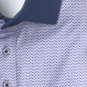 XC4&reg; Performance Solid-Collar Print Polos + Cool Degree&trade; image number null