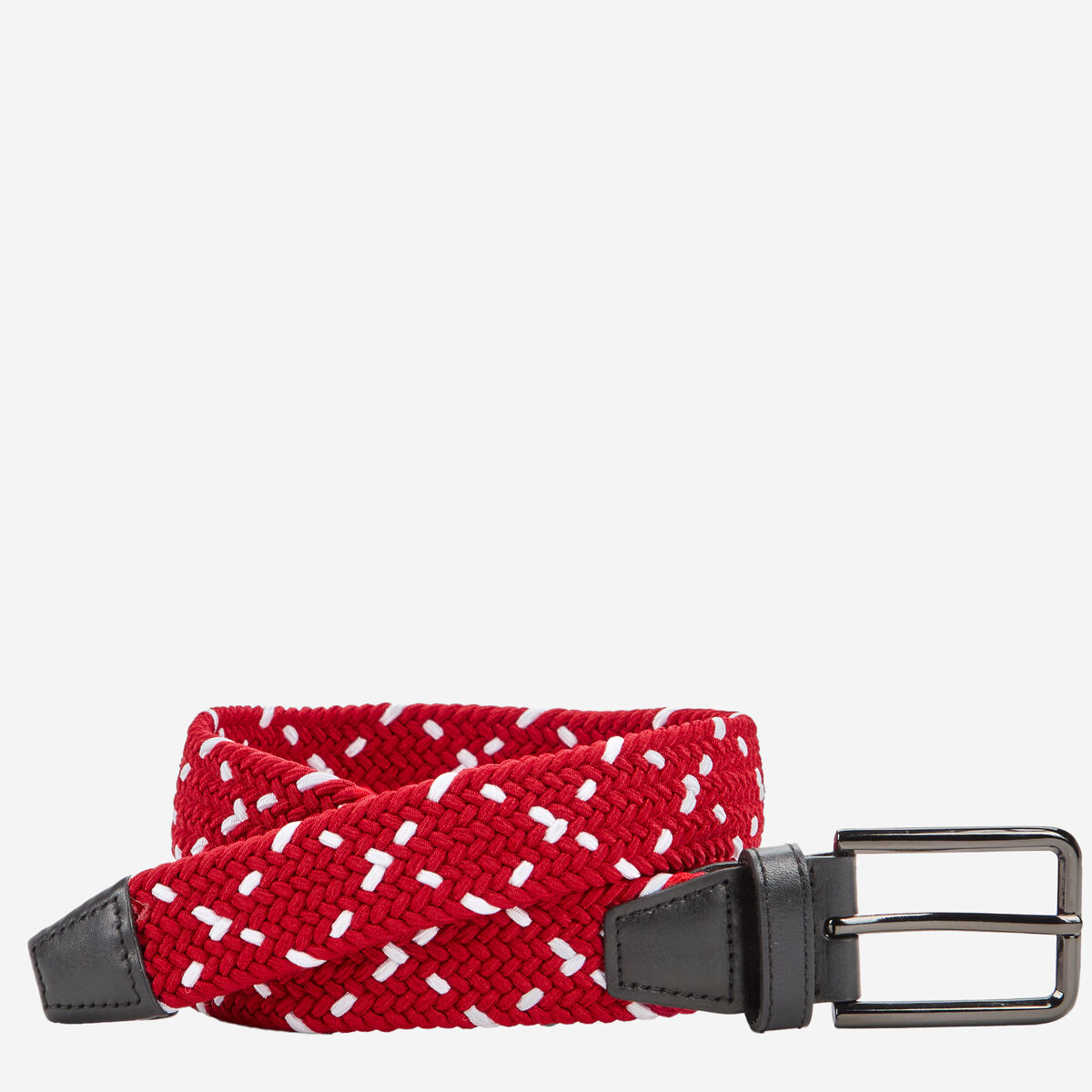 Game Day Woven Stretch-Knit Belt image number null