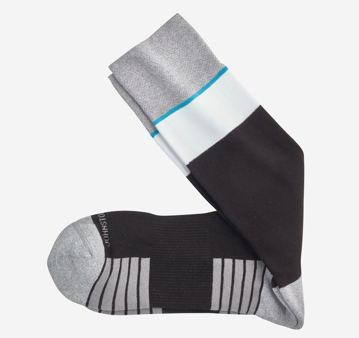 First in Comfort Block Stripe Socks image number null