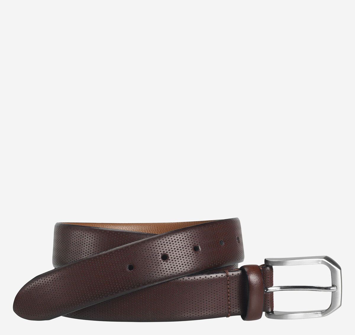 Micro Perf Leather Belt image number null