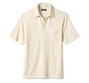 Terry Open Collar Polo image number null
