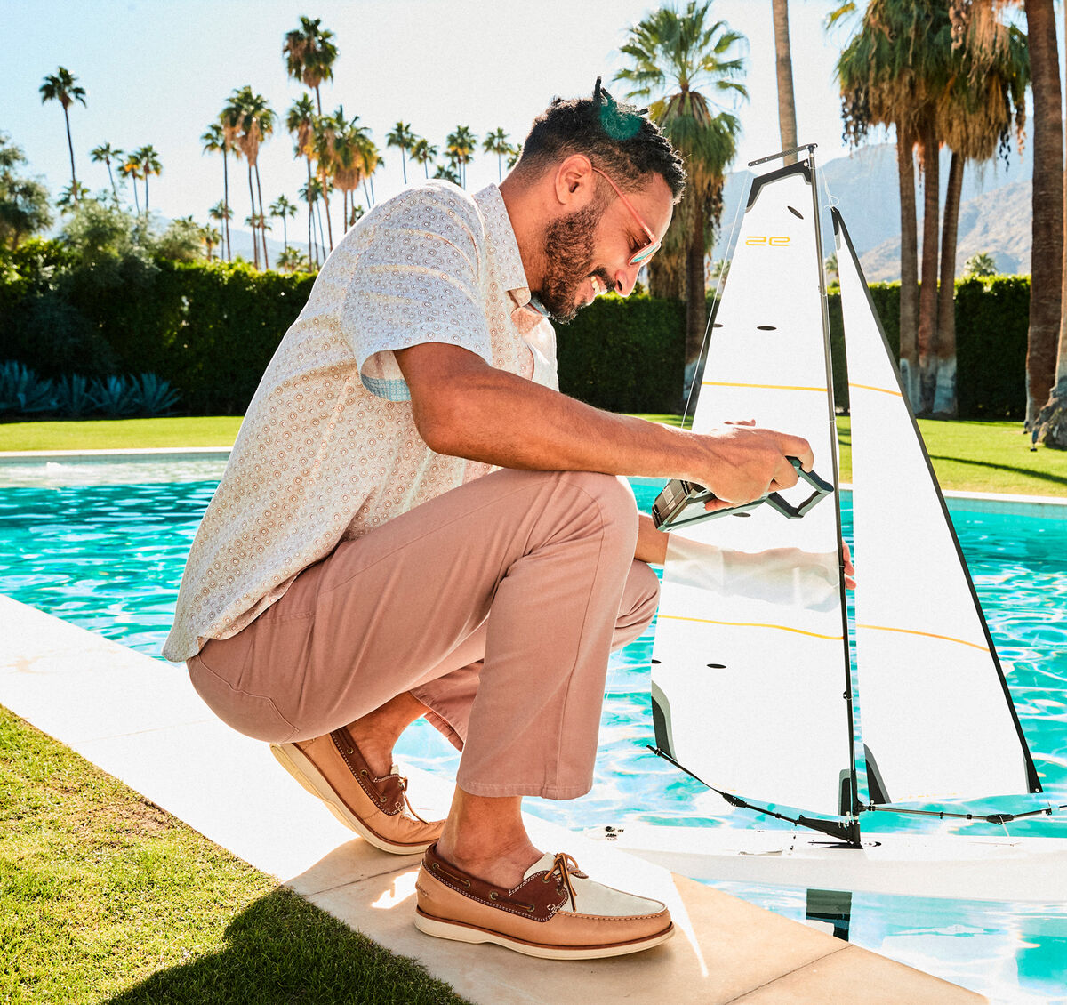 Monaco 2-Eye Boat Shoe image number null