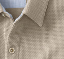 Linden Textured Short-Sleeve Shirt image number null