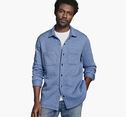 Quilted Snap-Front Knit image number null