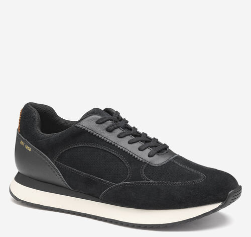 Chase Perfed T-Toe - Black Suede