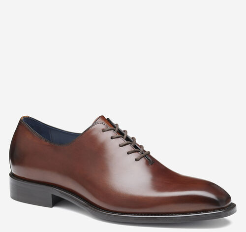 Larson Plain Toe - Mahogany Italian Calfskin