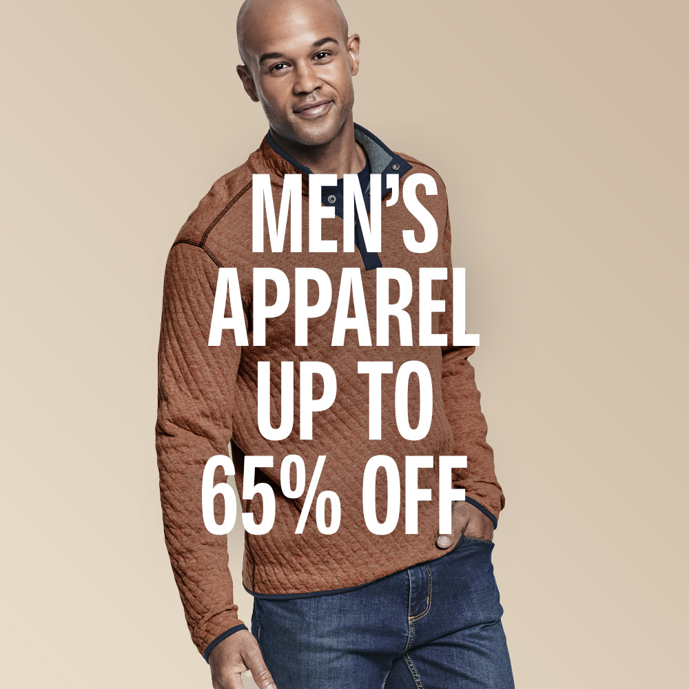 Category Apparel Up to 65% Off