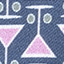 Printed Cotton Shirt - Pink/Navy Martini