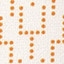 Game Day Goal Post Print Quater-Zip - Orange