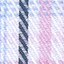 Non-Iron Dress Shirt - Pink/Blue Twill Plaid