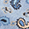 Cool Moon Tech Socks - Light Blue Paisley